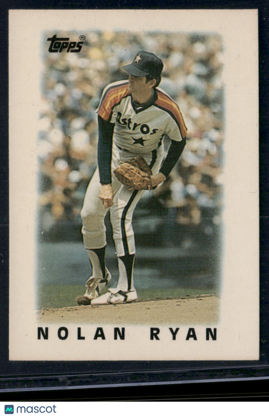 1986 Mini NOLAN RYAN #43 (EX/MT)
