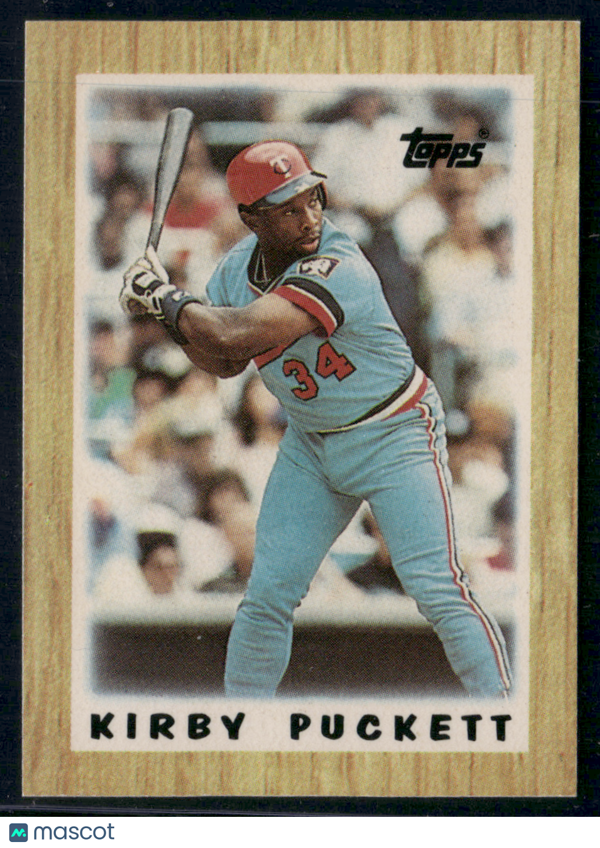 1987 Topps Mini KIRBY PUCKETT #63 (NM)