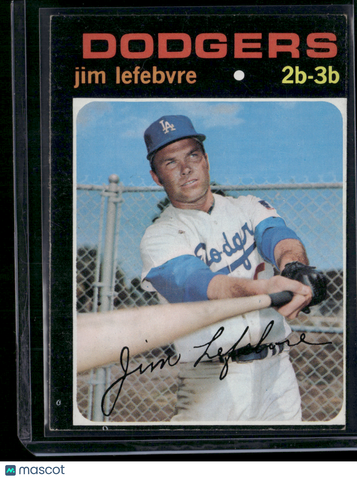 1971 Topps JIM LEFEBVRE #459 (VG - Light Scratches)