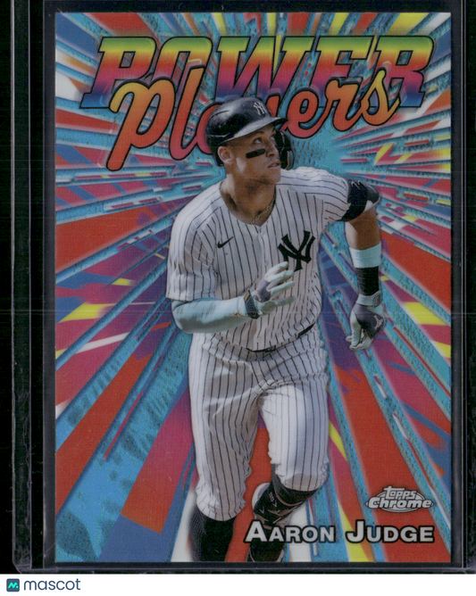 2025 Topps Chrome AARON JUDGE #PP-1 Power Players