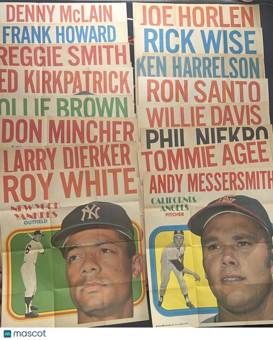 1970 Posters 16 POSTERS (Good-EX)