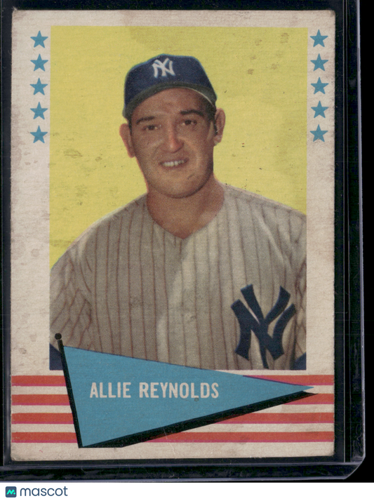 1961 Baseball Greats ALLIE REYNOLDS #69