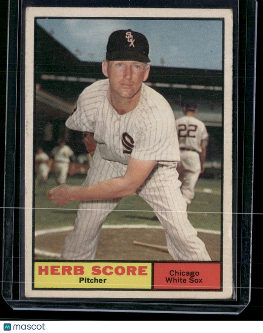 1961 Topps HERB SCORE #185