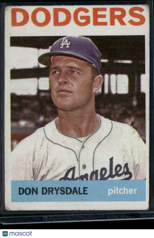 1964 Topps DON DRYSDALE #120 Light Scratch (Good)