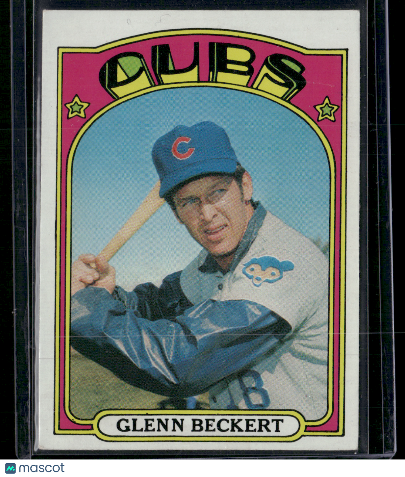 1972 Topps GLENN BECKERT #45 (VG - Light Scratch)