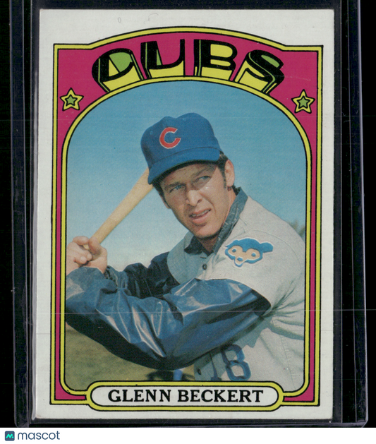 1972 Topps GLENN BECKERT #45 (VG - Light Scratch)