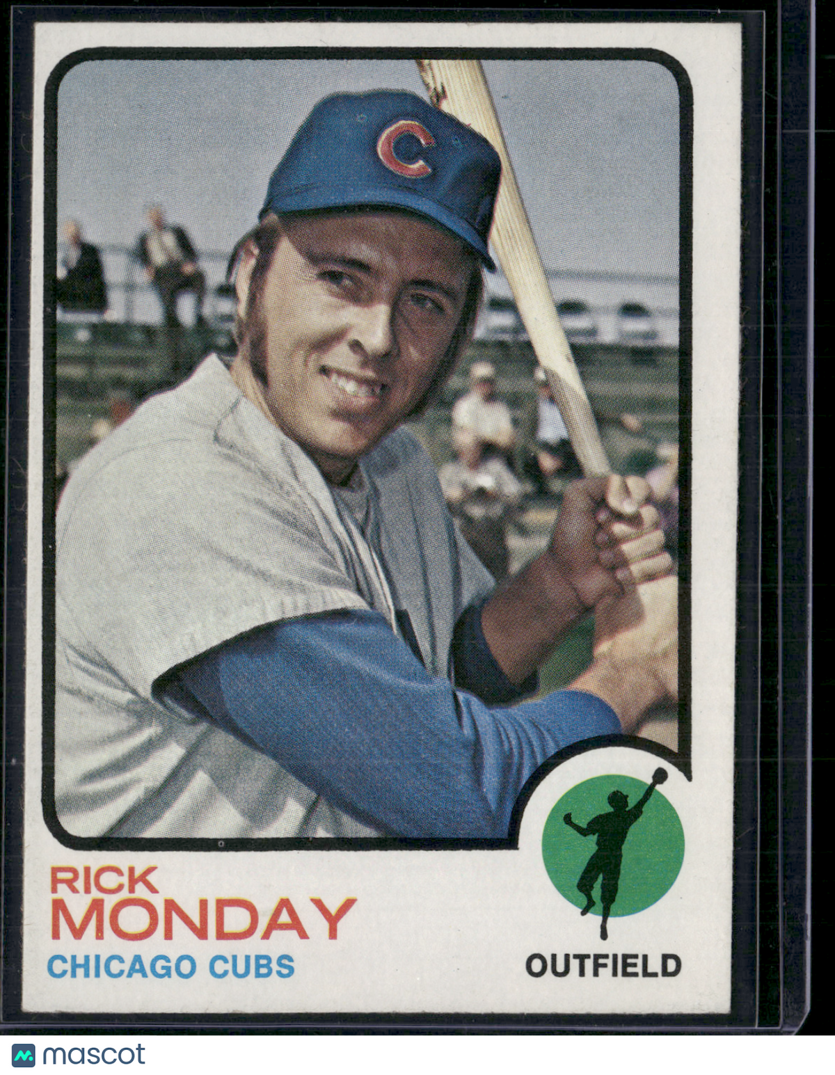 1973 Topps RICK MONDAY #44 (EX-EX/MT)