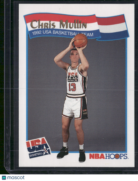 1992 NBA Hoops CHRIS MULLIN #57 USA Basketball - Dream Team (EX)
