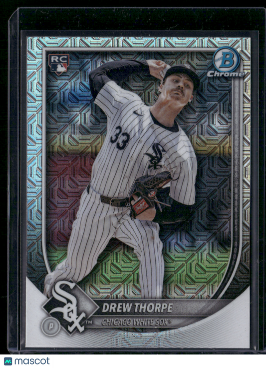 2025 Bowman DREW THORPE #8 Chrome Mojo Rookie RC