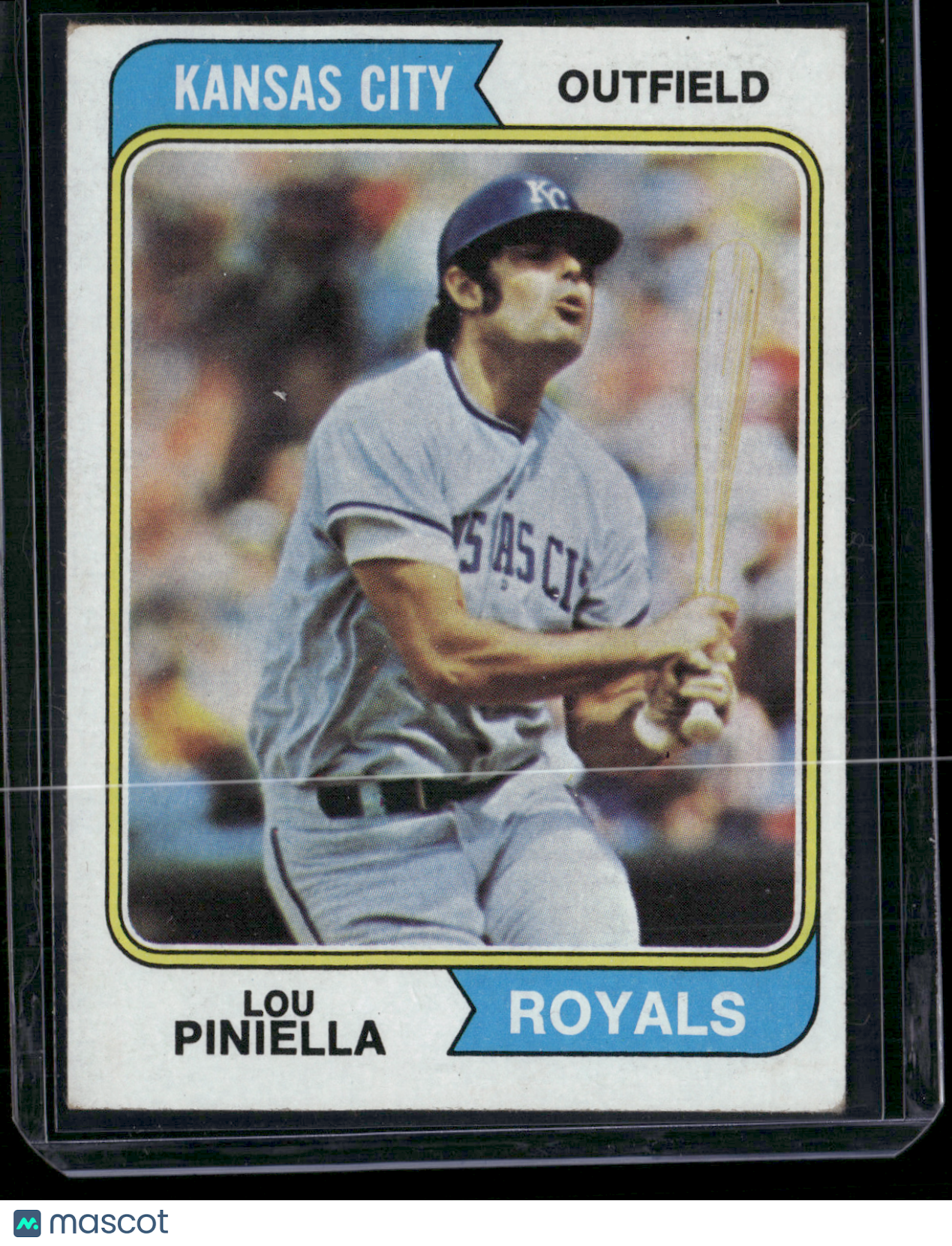 1974 Topps LOU PINELLA #390 (VG/EX-EX)