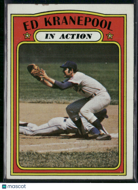 1972 Topps ED KRANEPOOL #182 In Action
