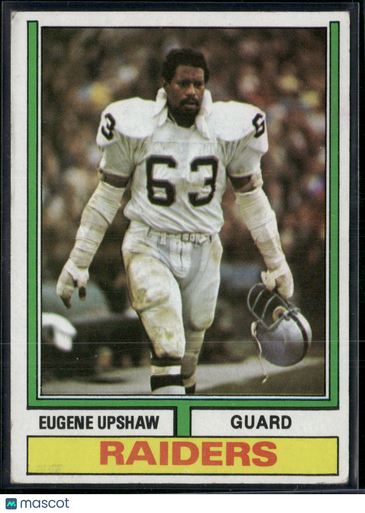 1974 Topps GENE UPSHAW #65 Light Wrinkle (VG/EX)