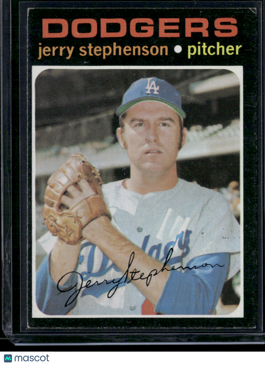 1971 Topps JERRY STEPHENSON #488 (VG - Light Scratches)