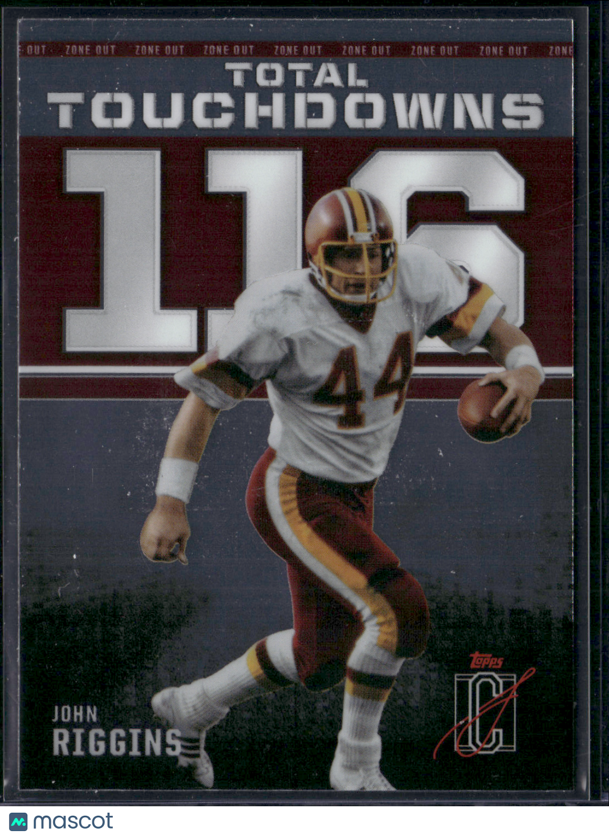 2024 Topps Signature Class JOHN RIGGINS #ZO-10 ZONE OUT