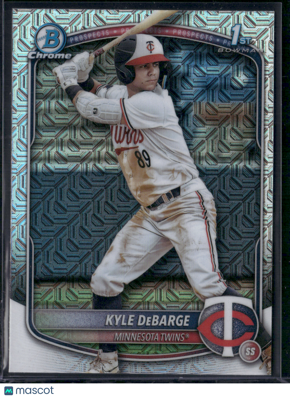 2025 Bowman KYLE DEBARGE #BCP-139 Chrome Mojo 1st Bowman