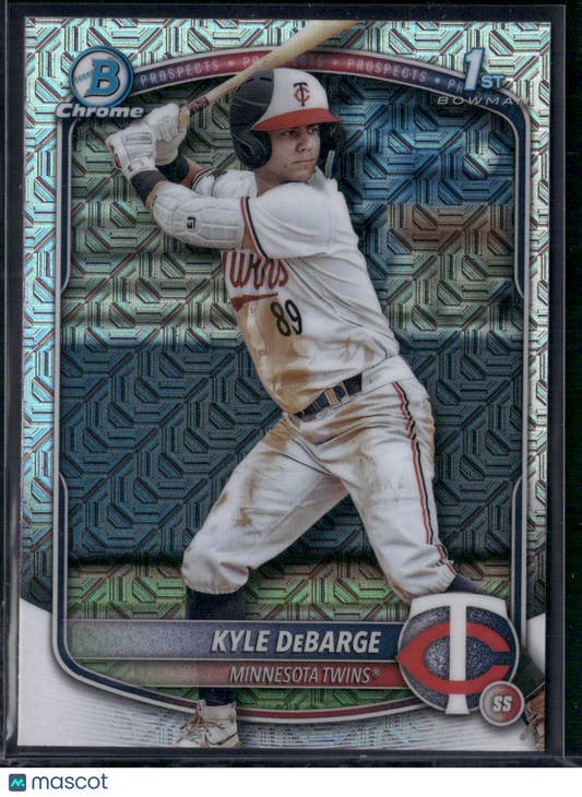 2025 Bowman KYLE DEBARGE #BCP-139 Chrome Mojo 1st Bowman