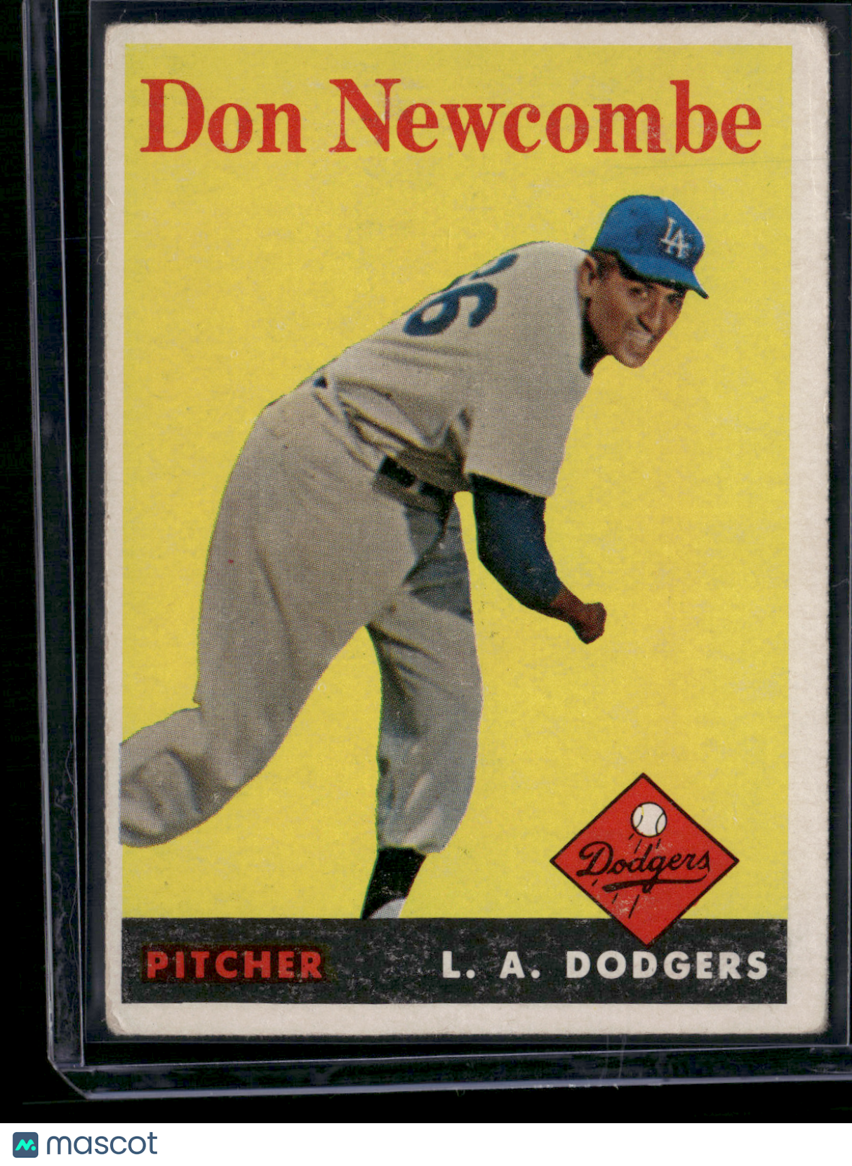 1958 Topps DON NEWCOMBE #340