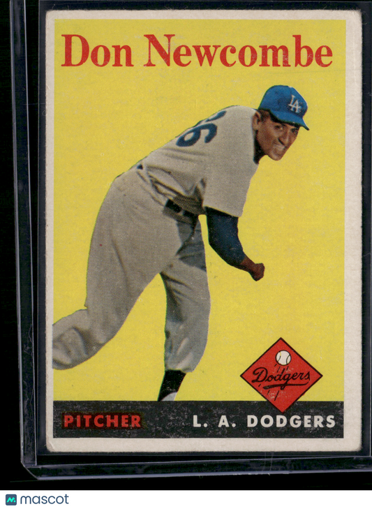 1958 Topps DON NEWCOMBE #340