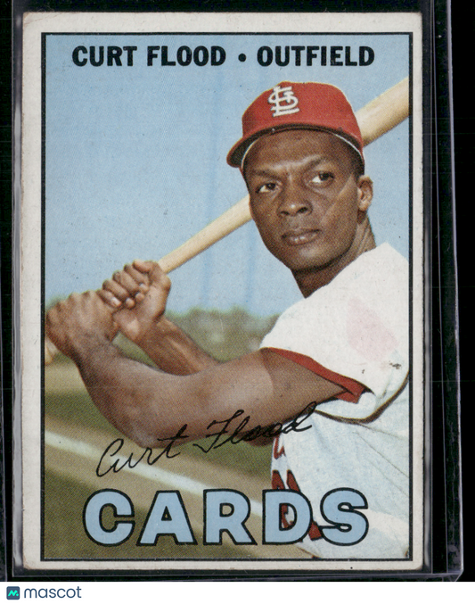 1967 Topps CURT FLOOD #245