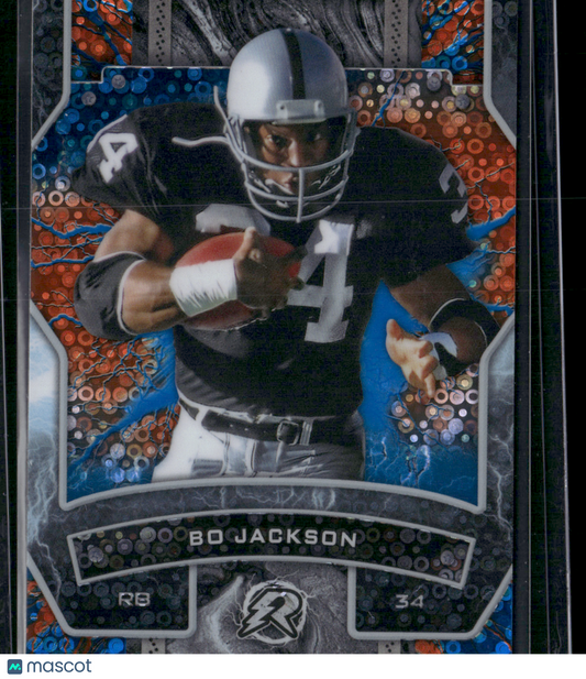 2024 Topps Resurgence BO JACKSON #76 MOLTEN LAVA FOILBOARD