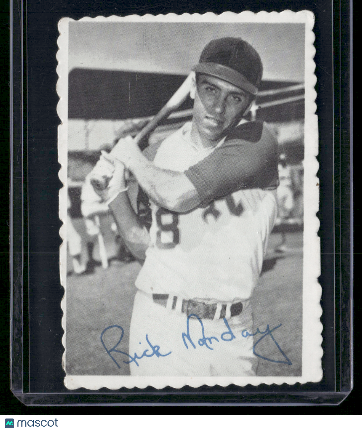 1969 Deckle RICK MONDAY #14 Light Scratches (VG)