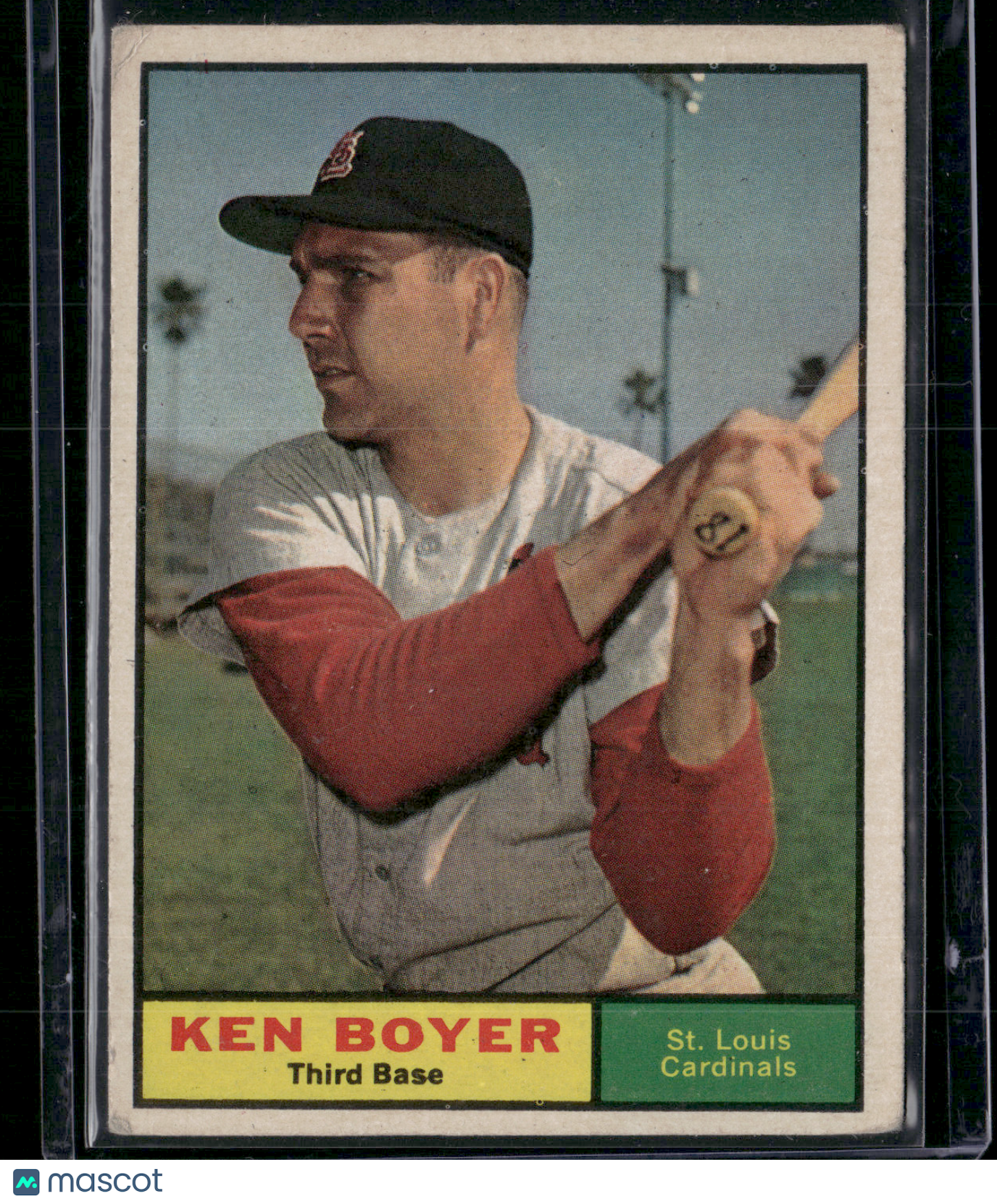 1961 Topps KEN BOYER #375