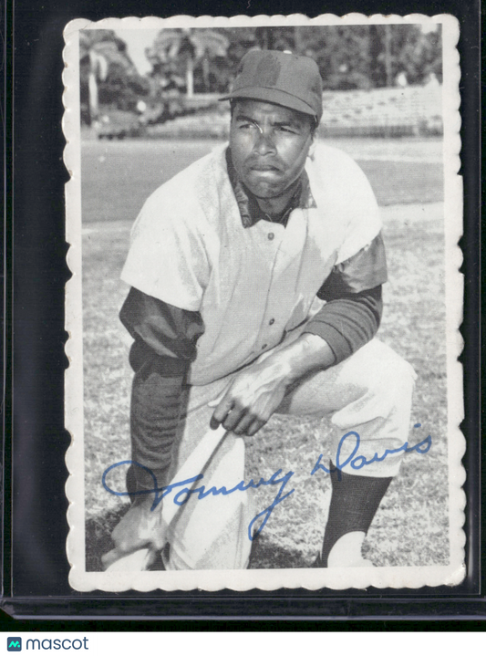 1969 Deckle TOMMY DAVIS #15 Surface Dents (Good)
