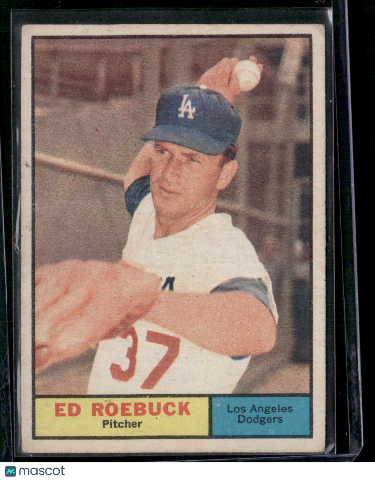 1961 Topps ED ROEBUCK #6