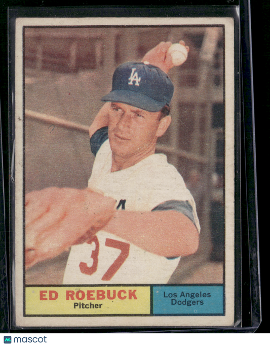 1961 Topps ED ROEBUCK #6
