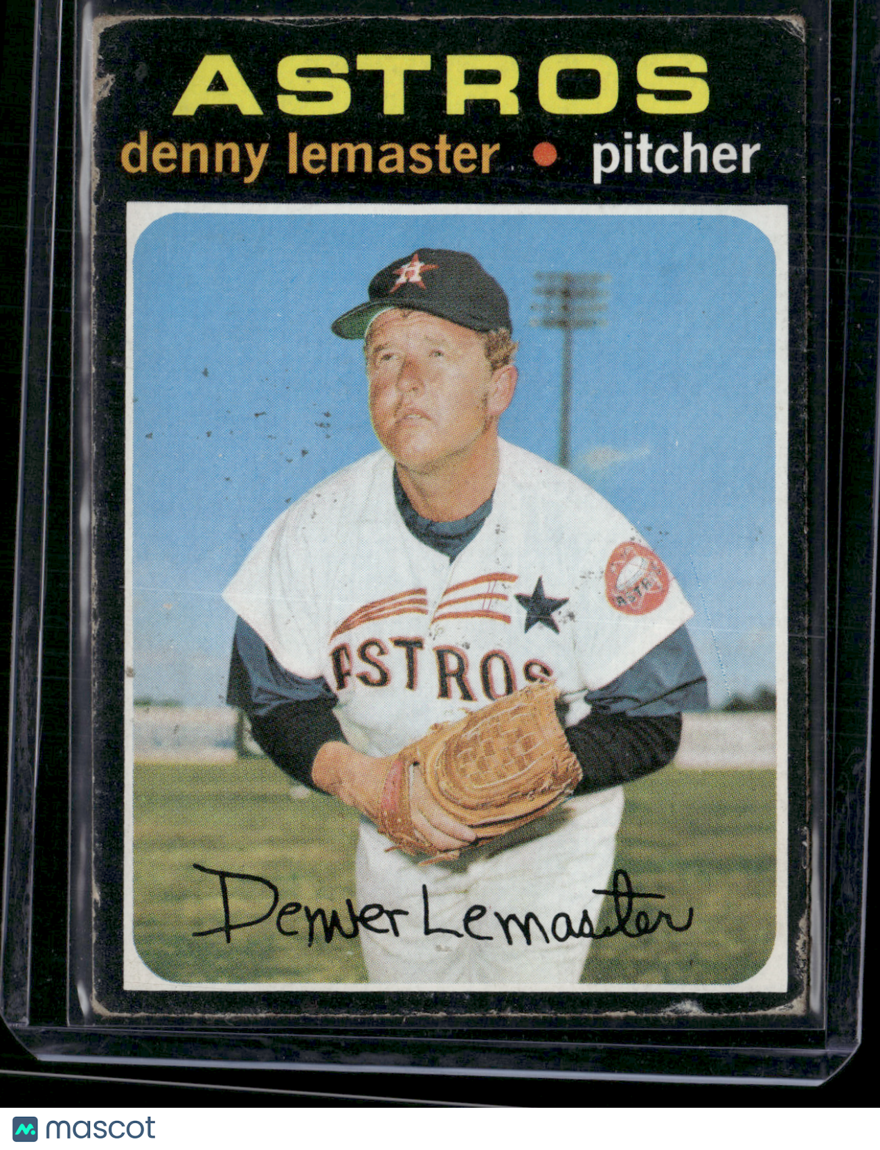 1971 Topps DENNY LEMASTER #636