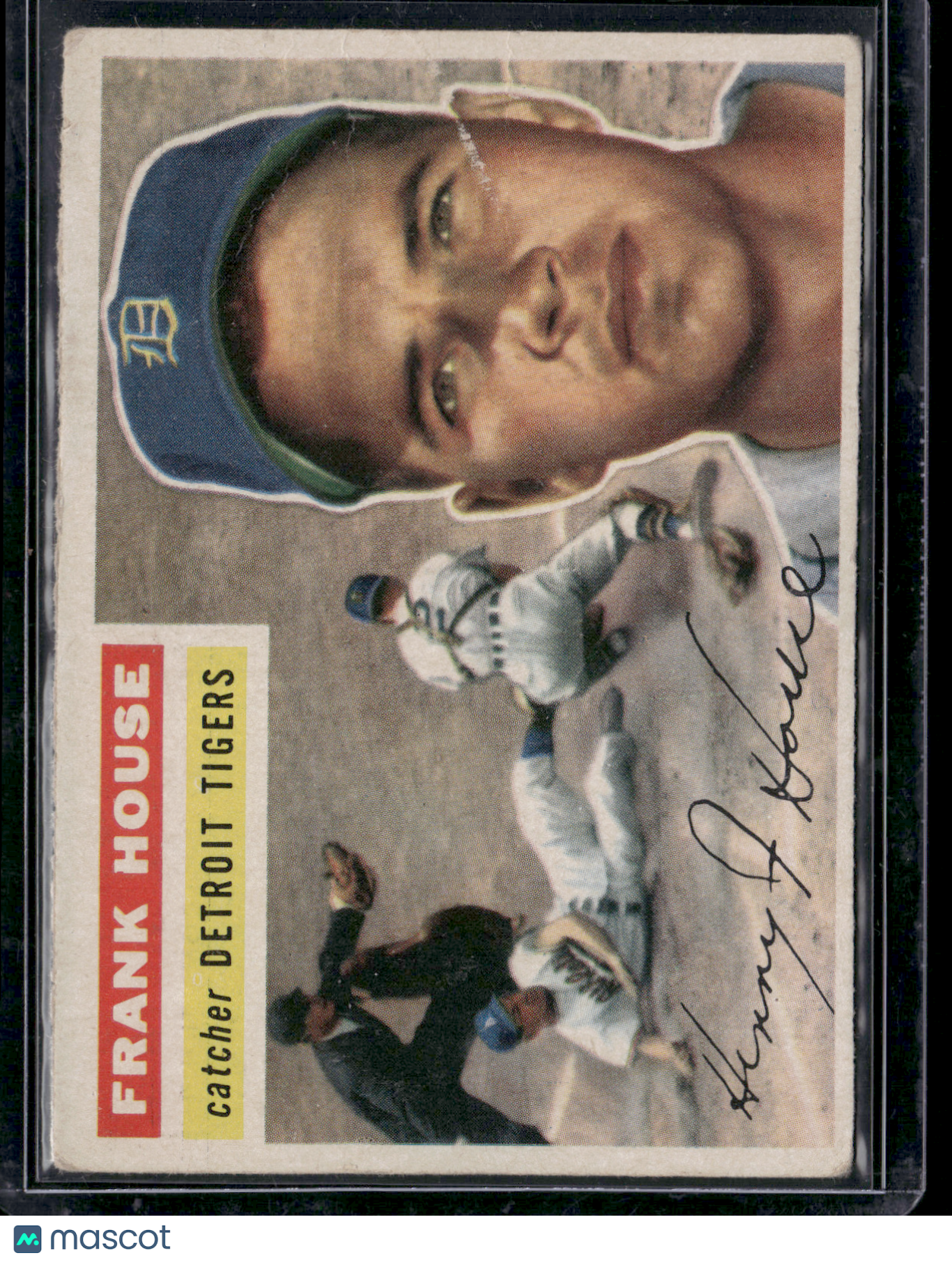 1956 Topps FRANK HOUSE #32 Light Wrinkle