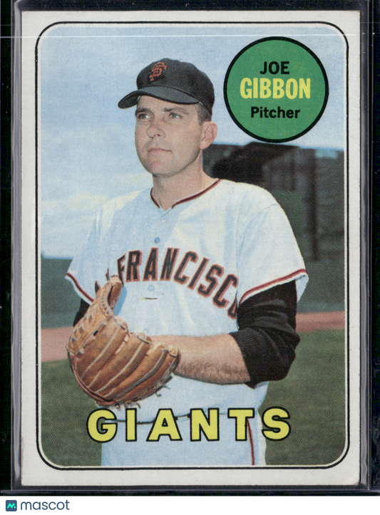 1969 Topps JOE GIBBON #158 (VG)