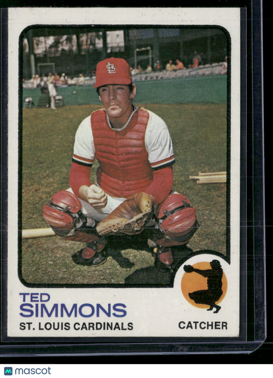 1973 Topps TED SIMMONS #85 (EX)