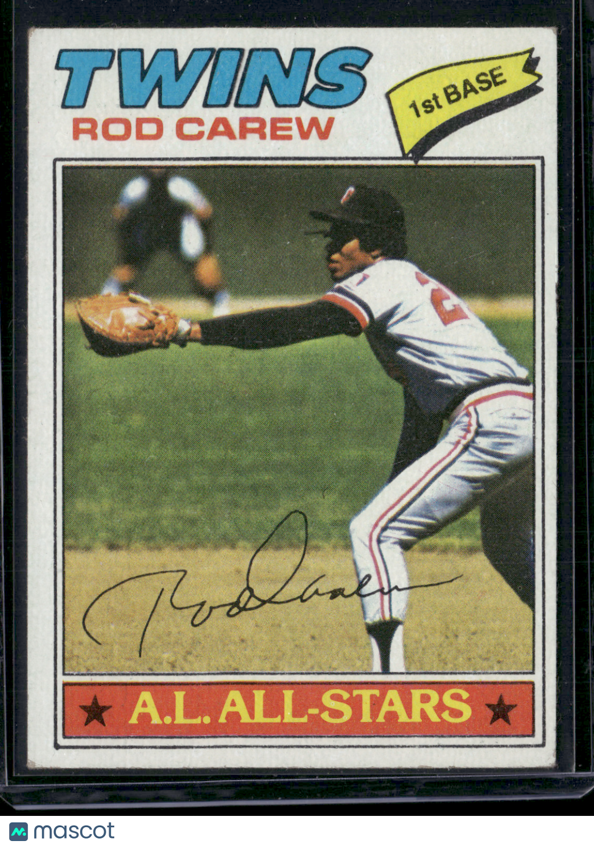 1977 Topps ROD CAREW #120 Light Wrinkle (VG-VG/EX)