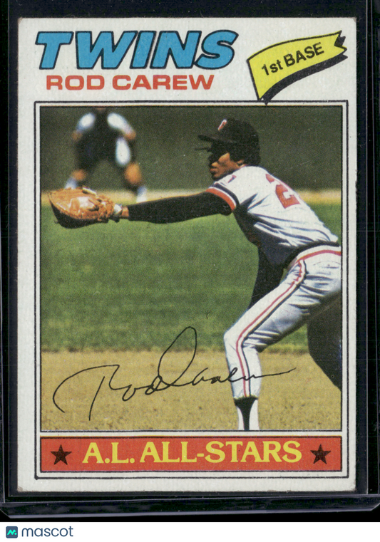 1977 Topps ROD CAREW #120 Light Wrinkle (VG-VG/EX)