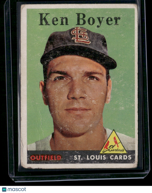 1958 Topps KEN BOYER #350