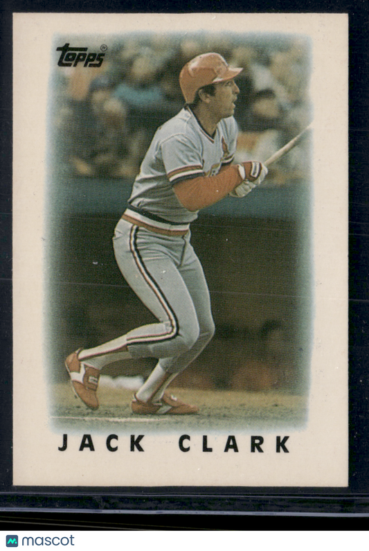 1986 Mini JACK CLARK #59 Small Edge chip bottom (EX-EX/MT)