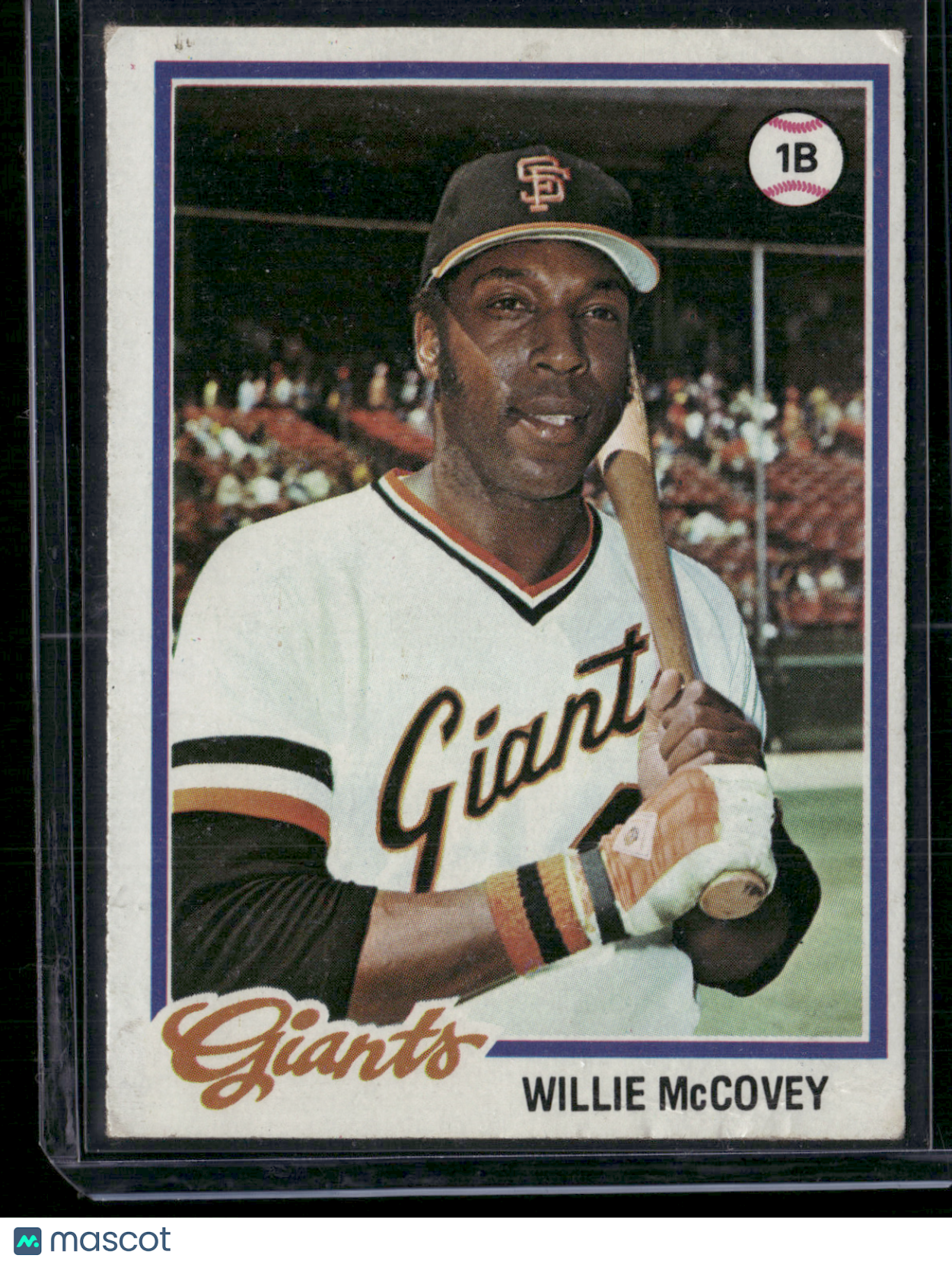1978 Topps WILLIE MCCOVEY #34 Wrinkles (VG)
