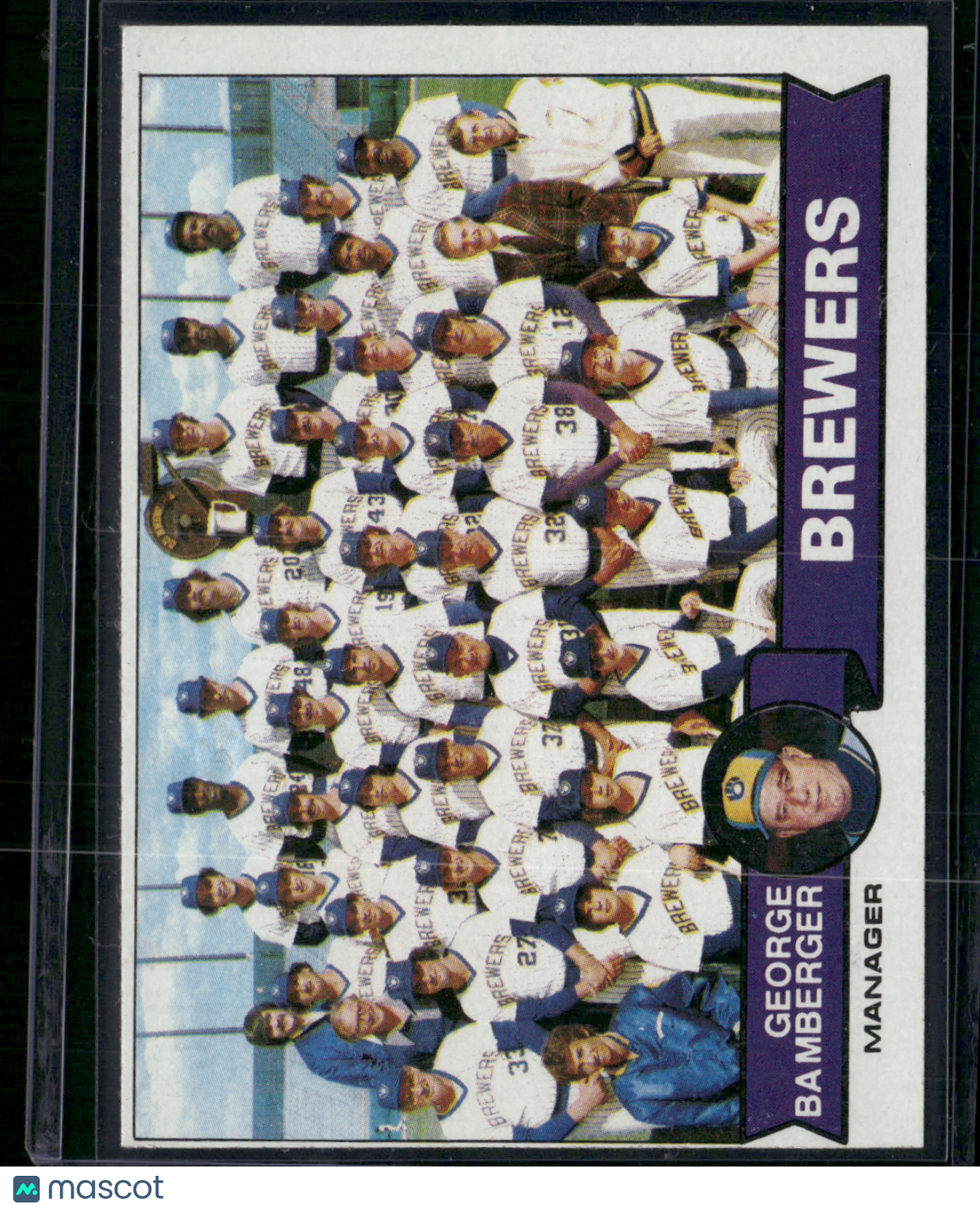 1979 Topps MILWAUKEE BREWERS #577 (EX)