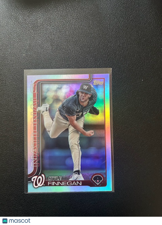 2025 Topps Series 1 KYLE FINNEGAN #254 Rainbow Foil