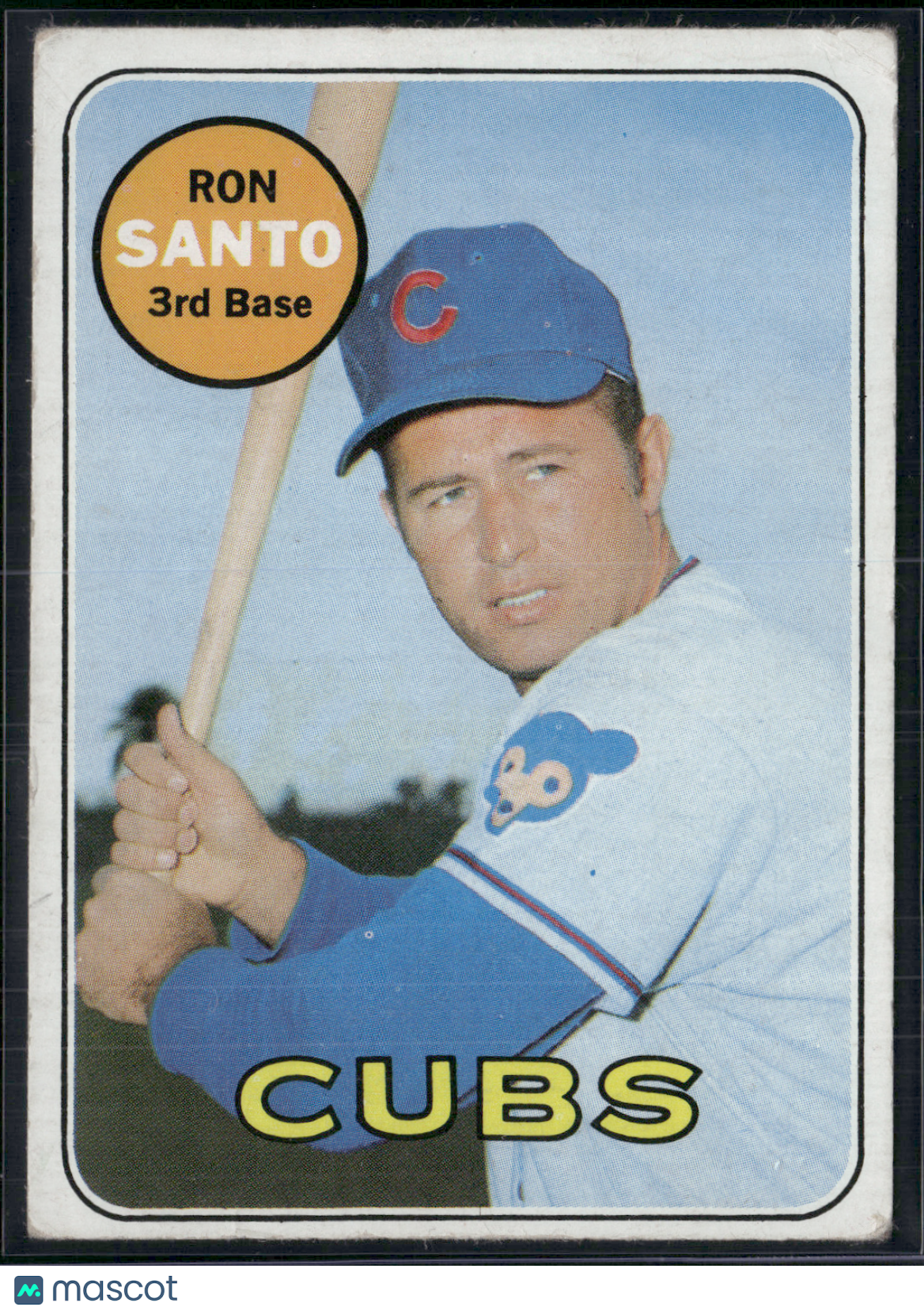 1969 Topps RON SANTO #570 Light Wrinkles (VG)