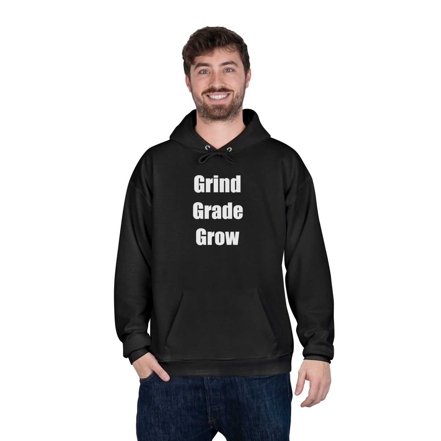 "Grind. Grade. Grow." YSC Signature Hoodie – Premium Pullover for Collectors