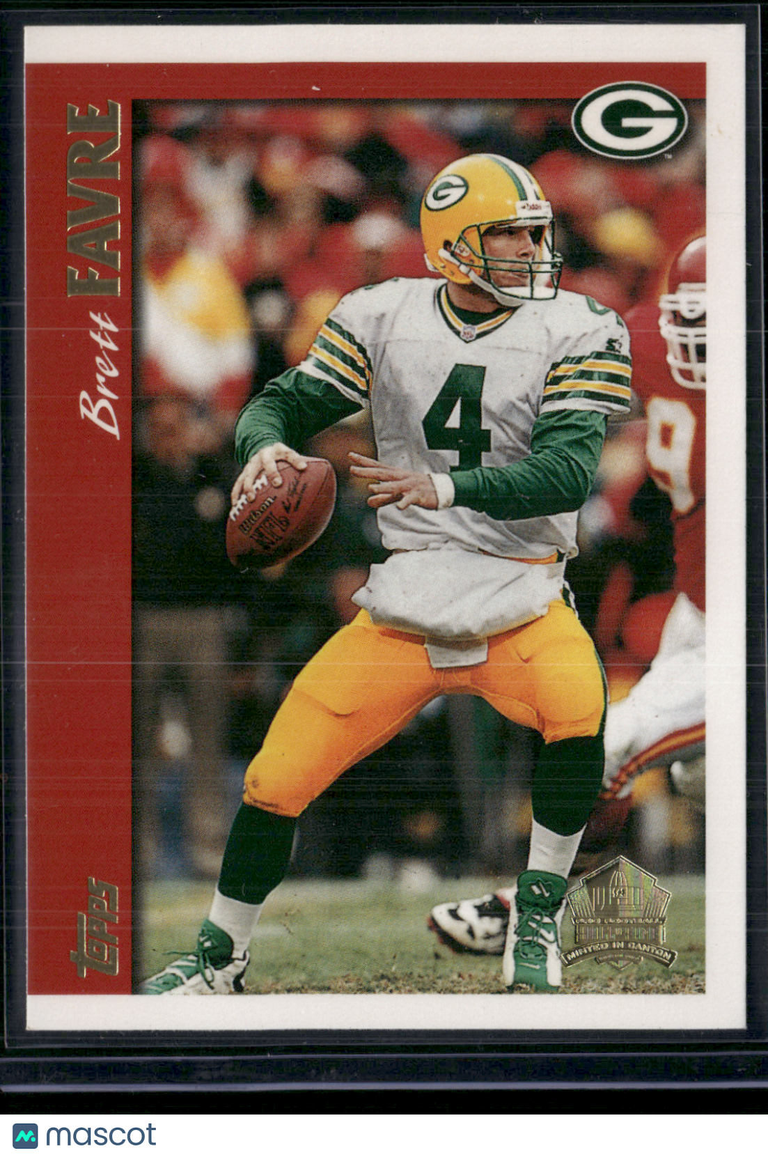 1997 Topps BRETT FAVRE #1 Hall of Fame Minted in Canton Edition (NM)