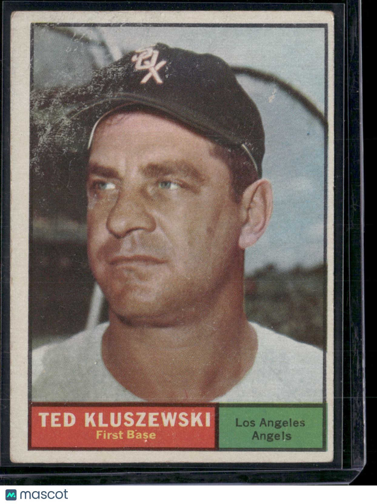 1961 Topps TED KLUSZEWSKI #65 Toning (VG)