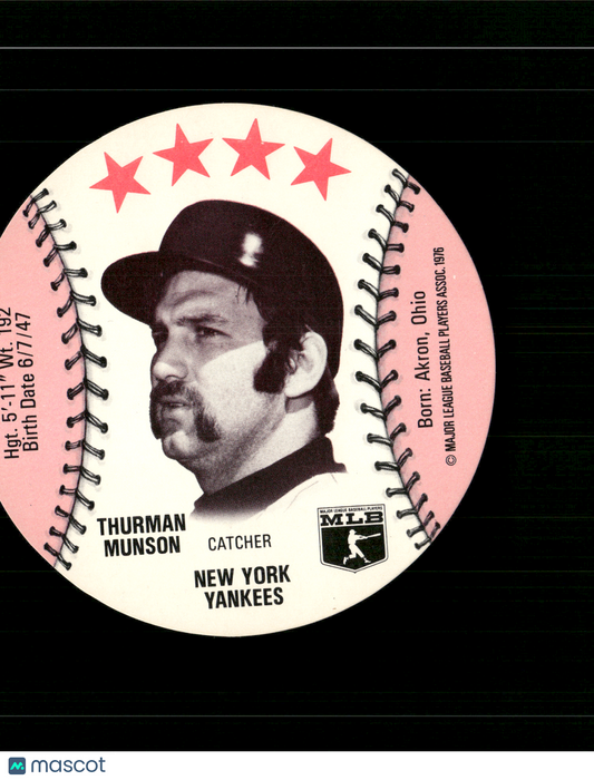 1976 Dics THURMAN MUNSON (EX)