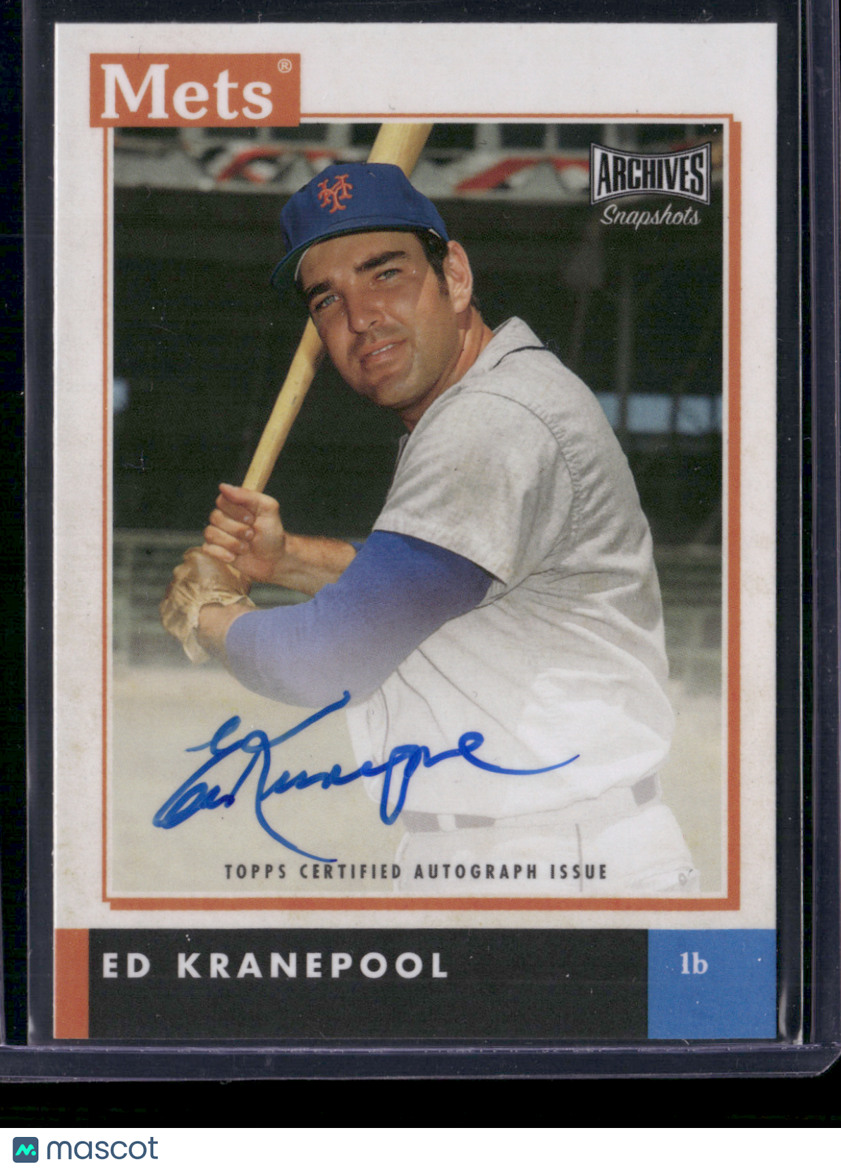 2020 Archives ED KRANEPOOL #AS-EK Auto (NM)