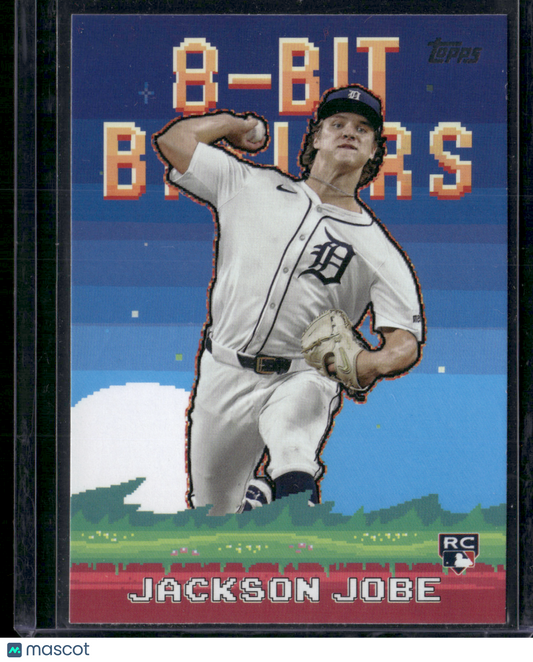 2025 Topps JACKSON JOBE #8B-22 8 BIT BALLERS Rookie RC