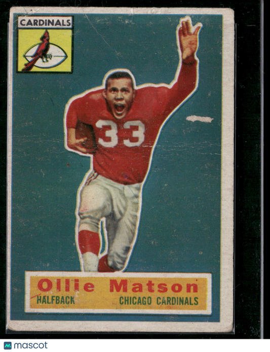 1956 Topps OLLIE MATSON #58