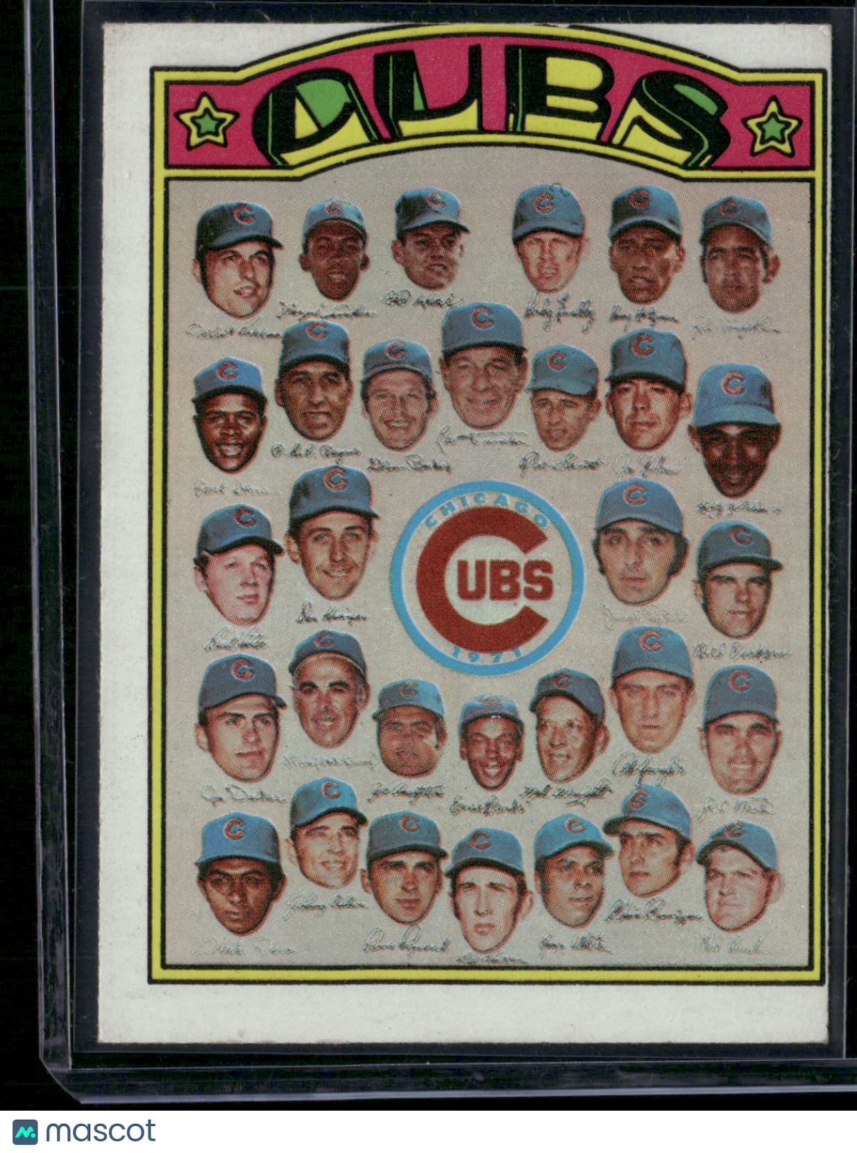 1972 Topps CHICAGO CUBS #192 (VG)