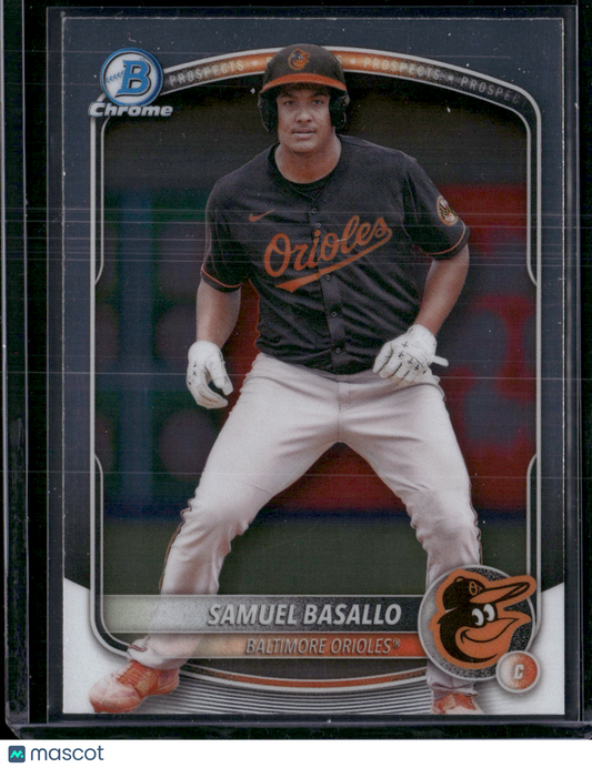 2025 Bowman SAMUEL BASALLO #BCP-109 Chrome